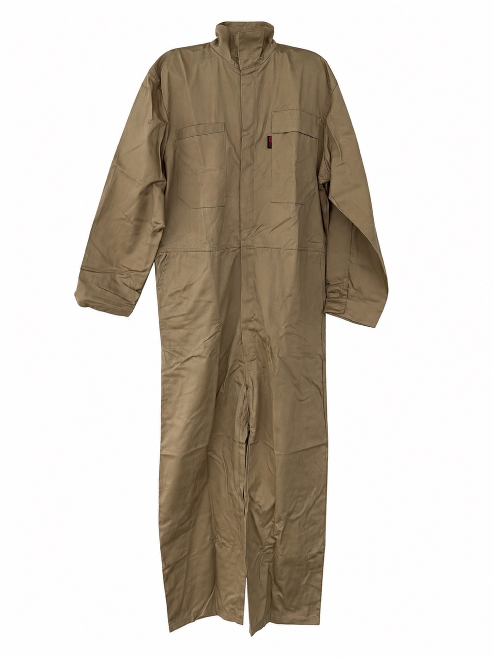 Chicago Protective Apparel FR Khaki Coverall 605-FRC-K7 Size 52 (2XL) NFPA 2112